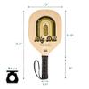Big Dill Pickleball Superstar Pickle Ball Paddle Set of 4 Wooden Paddles  Pack of 4 Pickleball Paddles Set, 4 Pickleball Balls & Bag for Pickle Ball Rackets, Beginner Pickleball Racket Sets view 3
