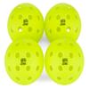 Big Dill Pickleball Superstar Pickle Ball Paddle Set of 4 Wooden Paddles  Pack of 4 Pickleball Paddles Set, 4 Pickleball Balls & Bag for Pickle Ball Rackets, Beginner Pickleball Racket Sets view 4