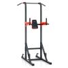 Goplus Power Tower Pull Up Bar Dip Station, Multi-function Dip Bars Stand Workout Equipment for Full-body Home Gym Fitness Exercise Strength Training view 1