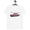 1963 Falcon Antique Car Short-Sleeve Unisex T-Shirt White view 1