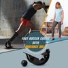 INFIDEZ Foot Rocker with Spiky Ball, Calf Stretcher for Plantar Fasciitis Relief, Achilles Tendonitis Relief, Shin Splint Relief, Ankle Stretcher, Achilles Stretcher Improving Flexibility - Black view 2
