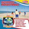 WAHU 100% Waterproof Soft Beach Volleyball for Play in and Out of Water, Outdoor Regulation Size 5 Volleyball for Beach and Pool, Green view 3