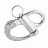Astibym Stainless Steel snap Shackle, Fixed Marine Rigging Shackle with Round 12x52mm, Quick Release Boat Accessories for Boating view 2