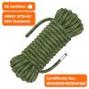 AOLEBA 10.5 mm Static Climbing Rope 10M(32ft) 20M(64ft) 30M(96ft) 50M(160ft) 70M(230ft) Outdoor Rock Climbing Ropes, Escape Rope Ice Climbing Equipment Fire Rescue Parachute Rope view 2