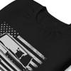 1968 Chevy C10 American Classic Pickup Truck Club Show Short-Sleeve Unisex T-Shirt Black view 4