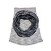 BANDI UPF 50+ Sun Protective Wrap  Lightweight UV Neck Gaiter for Women, Travel Scarf, Outdoor Protection, Made in USA - Single Print, Midnight view 4