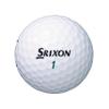 Dunlop Golf Balls 2022 SRIXON TRI-Star 1 Dozen (12 Pack) White view 3