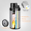 FINPAC Cup Holder for Bike, Universal Water Bottle Holder with Phone Pockets for Stroller Walker Golf Cart Rollator and Scooter, Outdoor, Biking - Gray view 4