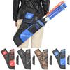 AMEYXGS 3 Tube Hip Quiver Adjustable Belt Waist Hanged Target Arrow Holder Suitable for Adults/Teenagers for Hunting Training Practicing Target Shooting (RED) view 1