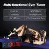 Gym Timer 15" Large LED Display Wall Clock | Gym Interval Workout | Count Down & Up | Stopwatch | Adjustable Buzzer Volume | Upgraded Remote | Digital Timer for Fitness Classroom Home Garage Outdoor view 2