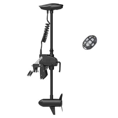 AQUOS Haswing CaymanT Electric Transom 12V Saltwater & Freshwater Trolling Motor - 55lbs Thrust, 39 in Shaft, with Wireless Remote