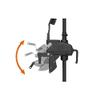 AQUOS Haswing CaymanT Electric Transom 12V Saltwater & Freshwater Trolling Motor - 55lbs Thrust, 39 in Shaft, with Wireless Remote view 4