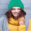 SATINIOR 3 Holes Full Face Cover Outdoor Balaclava Knitted Neck Gaiter Ski Mask for Sports Cycling (Green,Medium) view 2