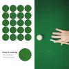 Cosmos 20 Pcs Pool British Billiard Cloth Repair Stickers Black Cloth Snooker Spots Snooker Pool Accessories 30MM Billiard Table Cloth Protector view 4