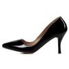 HuangTaiJi Qing Women's Classy Pointed Toe Thin Heels Pumps Sexy Shallow High Heeled Pumps for Dress Party Evening Stilettos Black US 3.5 view 2