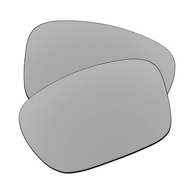 EZReplace Lenses Replacement Compatible with Arnette Fire Drill AN4143 Sunglasses (Polarized Lenses) - Fits Arnette Fire Drill Frame (Metal Silver)