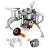 Odoland Bundle - 2 Items 10pcs Camping Cookware Mess Kit and 6800W Windproof Camp Stove view 3