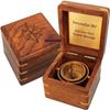Personalized Miniature Boxed Desk Compass Gift | Engraved for Graduation, Retirement, Birthday, Christmas, Anniversary, Men, Women, Him, Her, Husband, Dad, Son, Boyfriend view 4