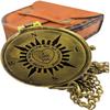 Brass Engraved Compass | I Love You (Home Wherever We Go Together) | Gift Compass, Camping Compass, Engraved Compass, Confirmation Gift Ideas view 1