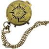 Brass Engraved Compass | I Love You (Home Wherever We Go Together) | Gift Compass, Camping Compass, Engraved Compass, Confirmation Gift Ideas view 2