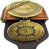 Brass Engraved Compass | I Love You (Home Wherever We Go Together) | Gift Compass, Camping Compass, Engraved Compass, Confirmation Gift Ideas view 3