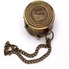 Engraved Pocket Compass - Compass with an Inspirational Quote by Thoreau - Gift for Graduation, Anniversary, Baptism, Retirement, or Christmas - Brass Working Compass view 4