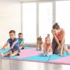 Max4out 6/8/10' Foldable Gymnastics Gym with Carrying Handles, Exercise Aerobics Mat for Kids Adult,Tumbling Mat for Stretching Fitness Mat for Home Workout,8'*2'*2'' view 1