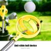 HUIJK Golf Ball Retriever for Putter,Lightweight and Durable Telescopic Golf Ball Retriever for Water Golf Accessories Golf Gift,Yellow view 3