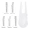 Yolev Yoga Ball Fitness Exercise Ball Air Stopper Plug Pin Adapter Kit, Exercise Balls Plug Replacement Kit (6S) view 1