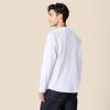 Amazon Essentials Long Sleeve Shirt for Men, Regular-Fit Henley, Available in Big & Tall, White, 3X-Large view 2