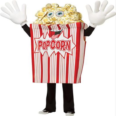 FurryWu Studio New Popcorn Waver Mascot Costume Adult Size Mascotte Mascota Carnival Party Cosply Costume Fancy Dress Suit
