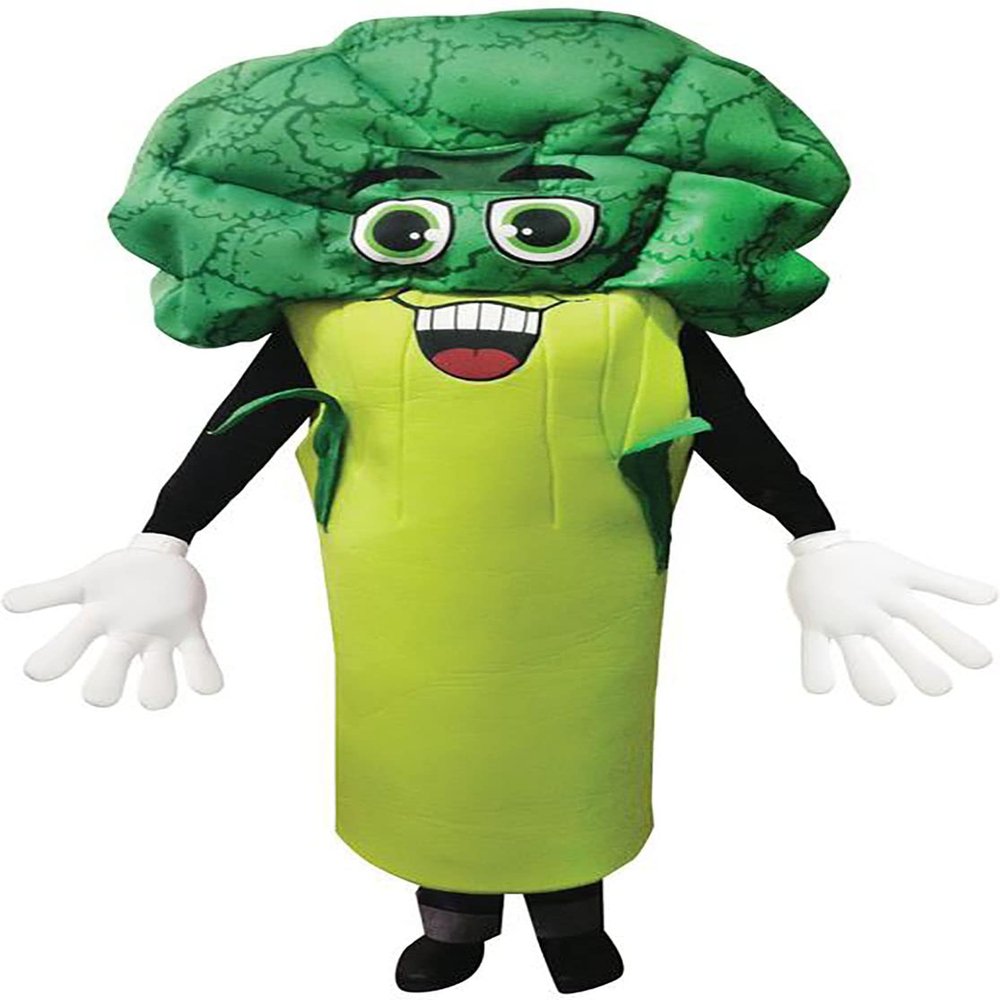 FurryWu Studio New Broccoli Waver Mascot Costume Adult Size Mascotte Mascota Carnival Party Cosply Costume Fancy Dress Suit