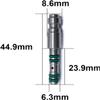 TUXING Paintball PCP Quick Filling Charging Probe Replacement Adapter, Adapter 6.3mm OD Air Tool Fittings for Filling Hole view 2