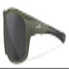 Wiley X WX Grid Captivate Polarized Sunglasses, Safety Glasses for Men and Women, UV Eye Protection for Shooting, Fishing, Biking, and Extreme Sports, Matte Utility Green Frames, Grey Tinted Lenses view 4