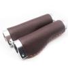 BBxunsless Mountain Bike Handlebar Lever Grips Vintage Handmade Leather Bike Grips Handlebar Inner Diameter 22.2mm Length 135mm for MTB BMX Mountain Bike (Brown-B) view 4