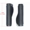 BBxunsless Mountain Bike Handlebar Lever Grips Vintage Handmade Leather Bike Grips Handlebar Inner Diameter 22.2mm Length 135mm for MTB BMX Mountain Bike (Black-A) view 2
