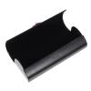 EXCEART Portable Eyeglass Case Compact Pu Holder for Sunglasses and Simple Design for Easy Storage and for Travel and Daily Use Black view 1