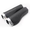 BBxunsless Mountain Bike Handlebar Lever Grips Vintage Handmade Leather Bike Grips Handlebar Inner Diameter 22.2mm Length 135mm for MTB BMX Mountain Bike (Black-B) view 4