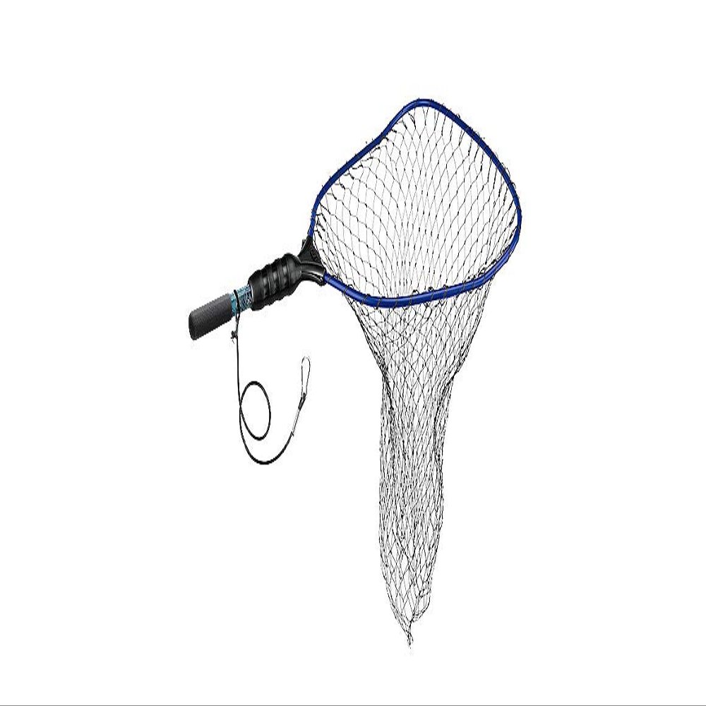 Ego S1 Slider Fishing Net, Ultimate Fishermens Tool Fixed Handle, Replaceable Head, Salt & Freshwater, 19x21 Inch Hoop