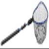 Ego S2 Slider Fishing Net, Ultimate Fishermen Tools Telescoping Handle, Replaceable Head, Salt & Freshwater, 29-60" Handle, 17x19 Inch Hoop view 1