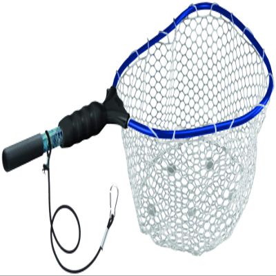Ego S1 Slider Fishing Net, Ultimate Fishermens Tool Fixed Handle, Replaceable Head, Salt & Freshwater, 17x19 Inch Hoop