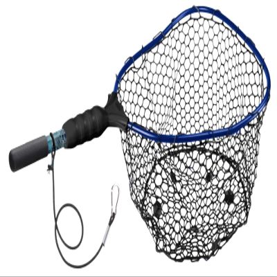 Ego S1 Slider Fishing Net, Ultimate Fishermens Tool Fixed Handle, Replaceable Head, Salt & Freshwater, 17x19 Inch Hoop