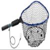 Ego S1 Slider Fishing Net, Ultimate Fishermens Tool Fixed Handle, Replaceable Head, Salt & Freshwater, 17x19 Inch Hoop view 1