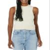 Amazon Essentials Women's Boucle Sweater Tank Top (Previously Daily Ritual), Sand Heather, Small view 1