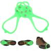 01 02 015 5 Teeth Ice Claw, Strong Grip 5 Teeth Ice Grips Cleats for Outdoor for Ice Fishing(Green, M) view 3