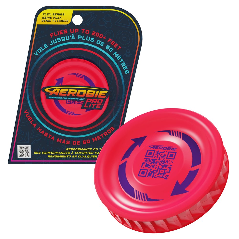 Aerobie Unisex-Youth Pro Lite, Red/Purple, One Size (6063042)