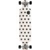 Joyride Tiger Pattern Drop Through Complete Longboard Skateboard -39 White/Black view 1