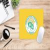 Mouse Pad, Fabric, Norfolk State University Standard/Floral Pink view 2