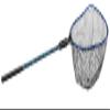 Ego S1 Slider Fishing Net, Ultimate Fishermen Tools Fixed Handle, Replaceable Head, Salt & Freshwater, 19x21 Inch Hoop view 1