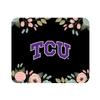 Mouse Pad, Fabric, Texas Christian University Standard/Floral Pink view 1